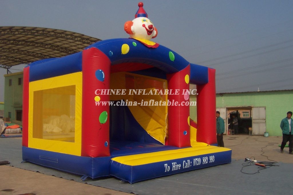 T2-2950 Happy Clown Inflatable Bouncers