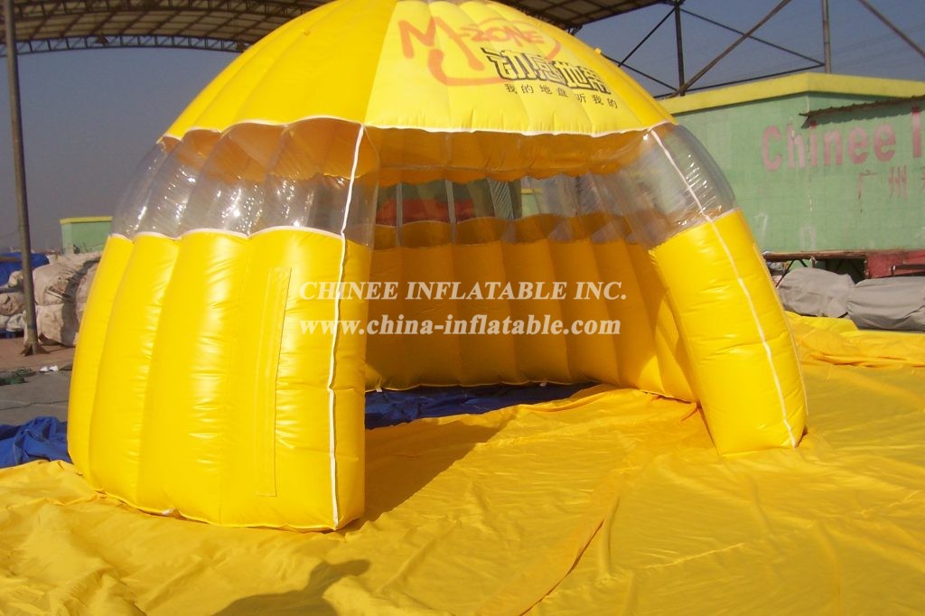 Tent1-426 Yellow Inflatable Tent