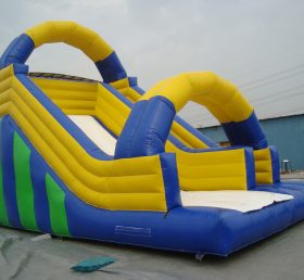 T8-667 standard massive inflatable dry slide