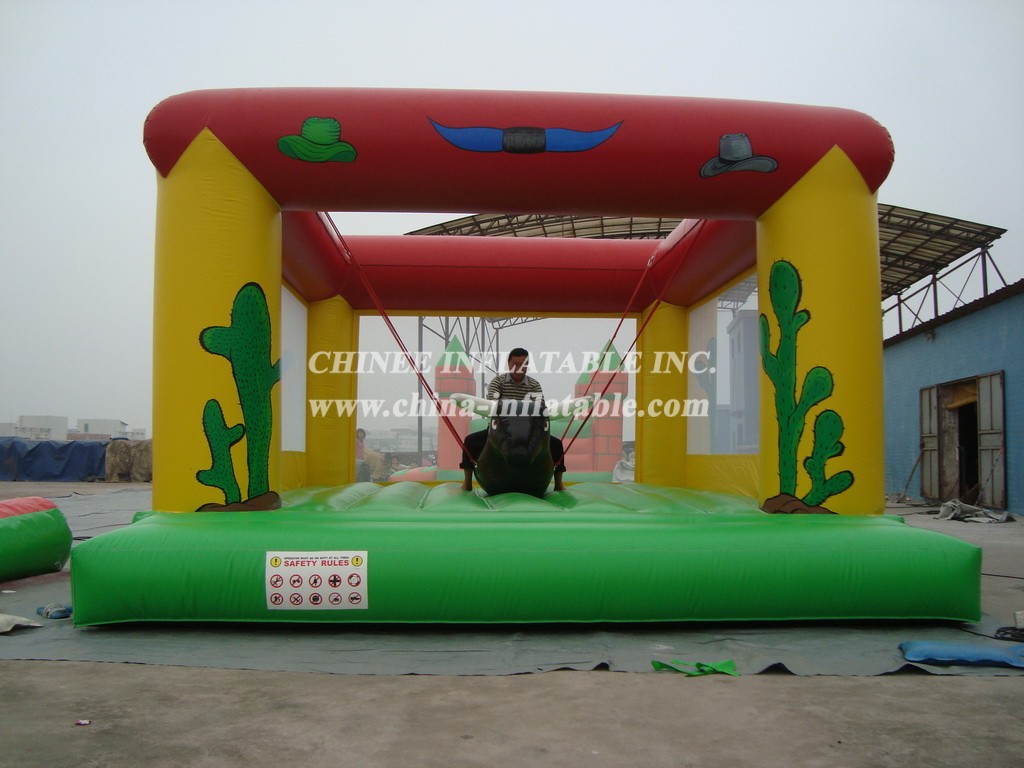 T2-720 Western Cowboys Inflatable Bouncer