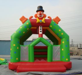 T2-1898 Happy Clown Inflatable Bouncer