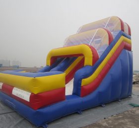 T8-1331 Giant Colorful Inflatable Slide