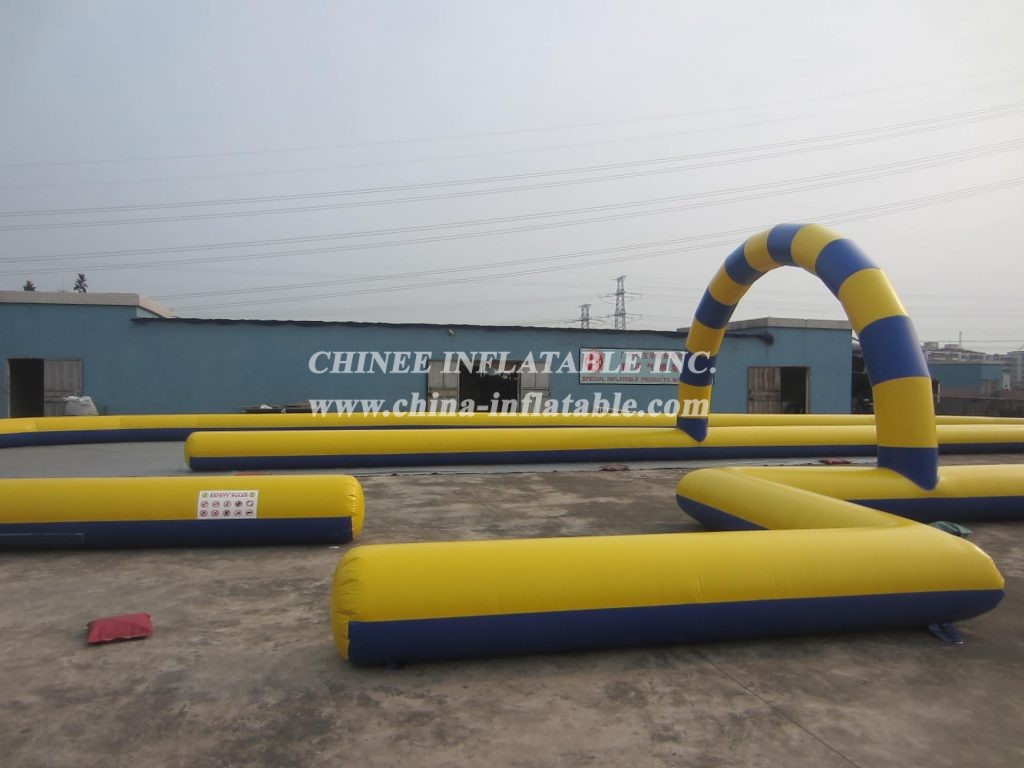 T11-231 Inflatable Race Track sport game