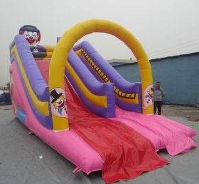 T8-261 Happy Clown Inflatable Slide