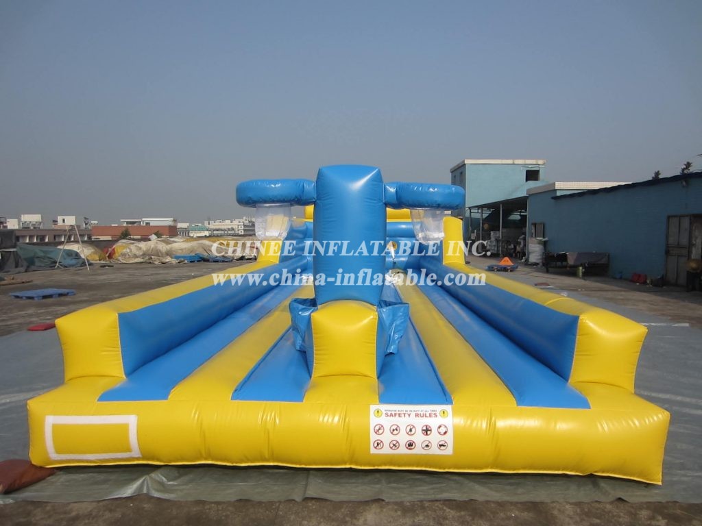 T11-341 Inflatable Bungee Run challenge funny sport game