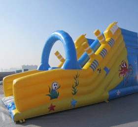 T8-1344 Undersea World Inflatable Slide