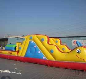 T7-104 Cartoon Inflatable Obstacles Courses