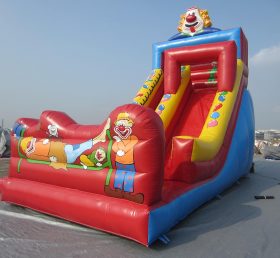 T8-332 Happy Clown Inflatable Slide