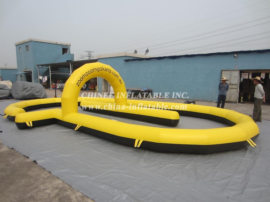 T11-901 Inflatable Race Track sport game