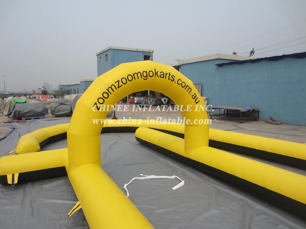T11-901 Inflatable Race Track sport game