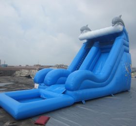 T8-1108 Dolphin Giant Slides Inflatable ...