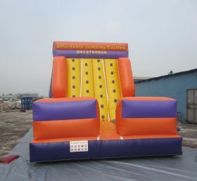 T11-913 Outdoor inflatable sport game inflatable rock climbing wall