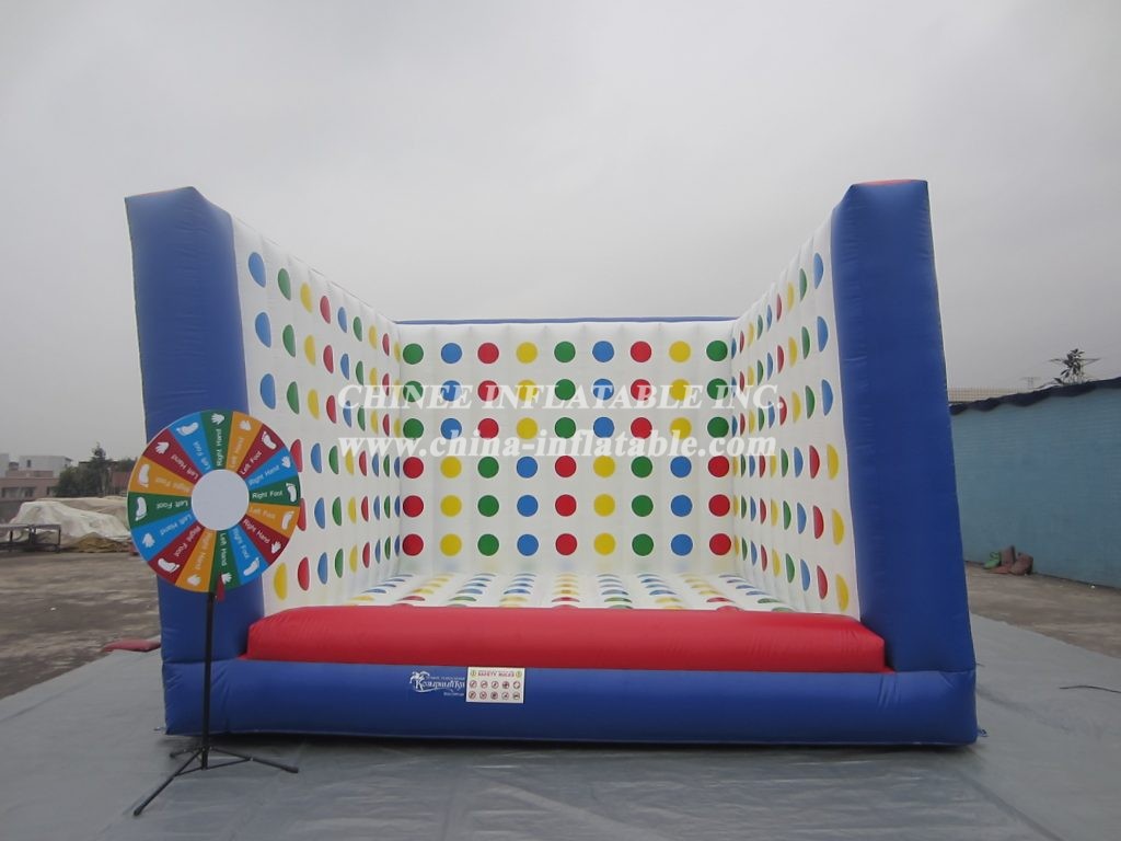 T11-313 Inflatable Twister funny sport game for kids and adult