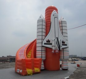 T8-391 Inflatable Slides Rocket Giant Sl...