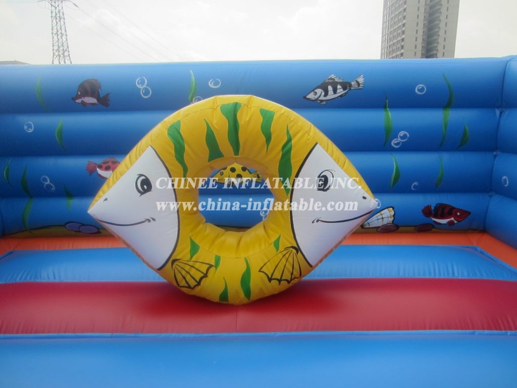 T2-719 undersea world Inflatable Jumpers