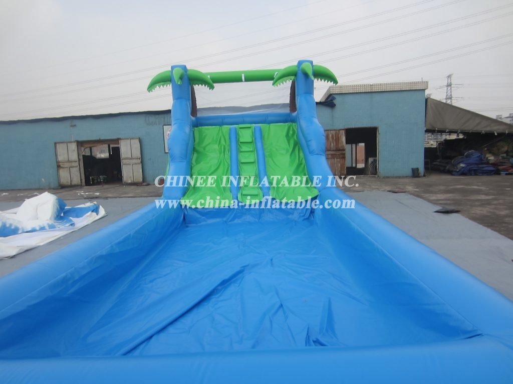 T8-572 Jungle Themed Water Slide Giant Inflatable Water Slide