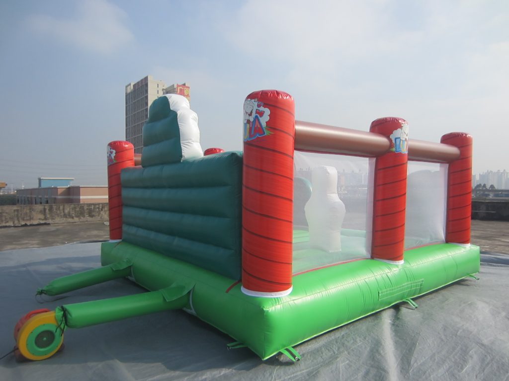 T2-3269 inflatable bouncer happy farm