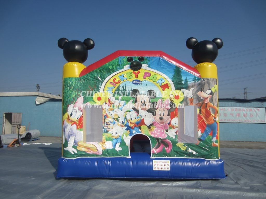 T2-527 Disney Mickey & Minnie Bounce House