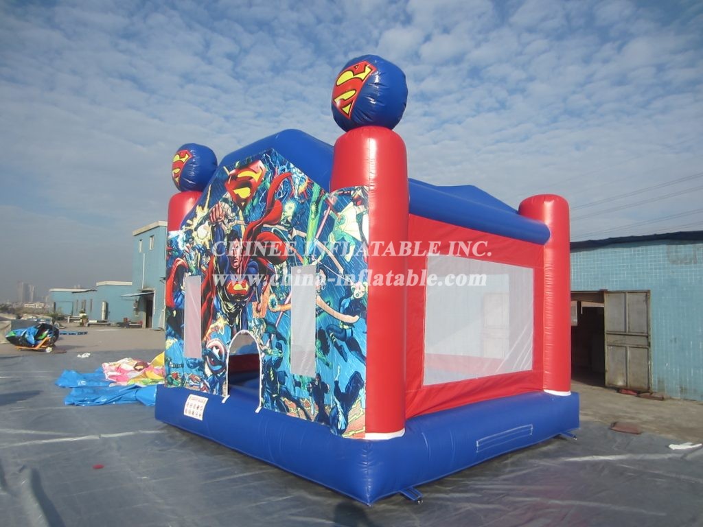 T2-2992 Superman Superhero Inflatable Bouncers