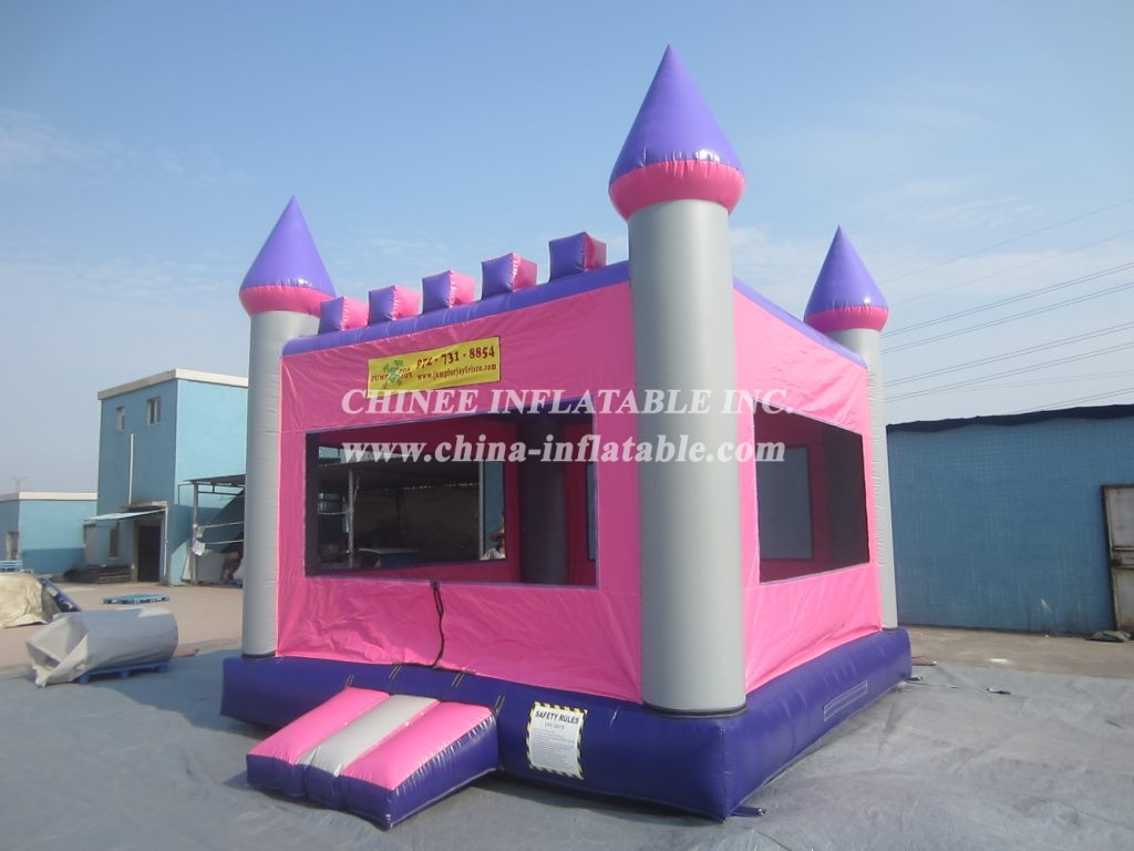 T5-219 Princess Inflatable Jumper Castle