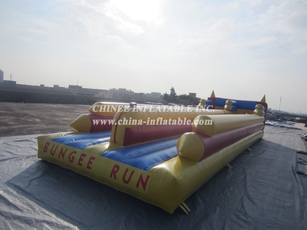 T11-649 Inflatable Bungee Run sport game