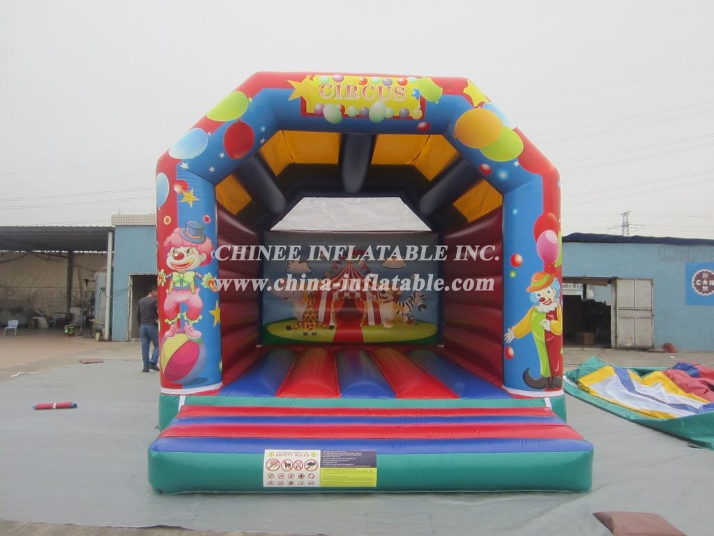 T2-1121 Happy Clown Inflatable Bouncers