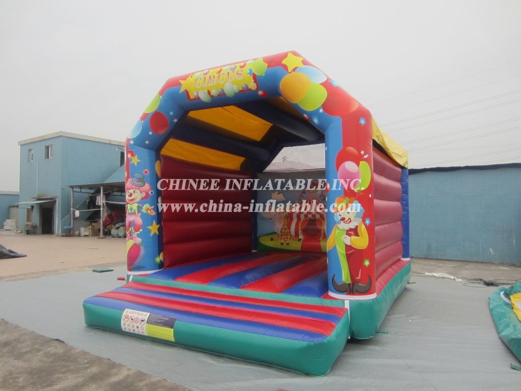 T2-1121 Happy Clown Inflatable Bouncers