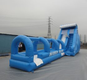 T8-564 Blue Inflatable Slides