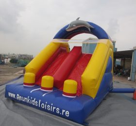 T8-987 Dolphin Inflatable Slide