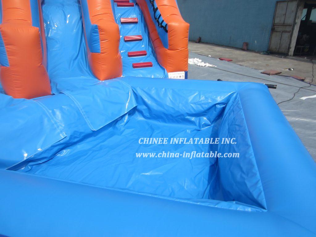 T8-1430 Trees Inflatable Slide