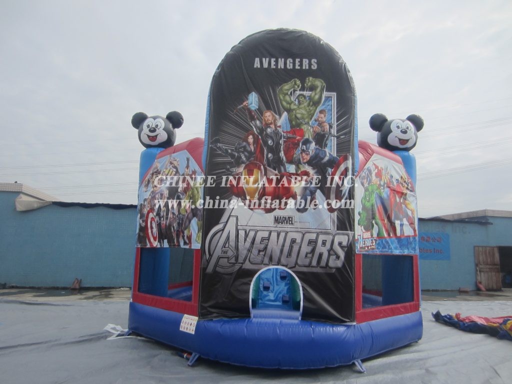 T2-3018 Disney & Avengers Bouncy Castle