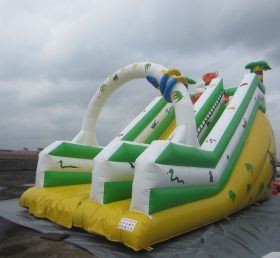 T8-113 Jungle Themed Inflatable Slides