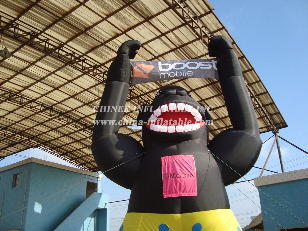 Cartoon1-775 Gorilla KingKong Inflatable Cartoons