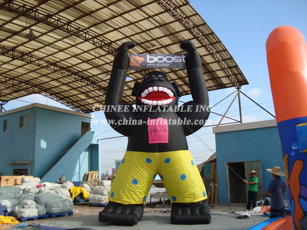 Cartoon1-775 Gorilla KingKong Inflatable Cartoons
