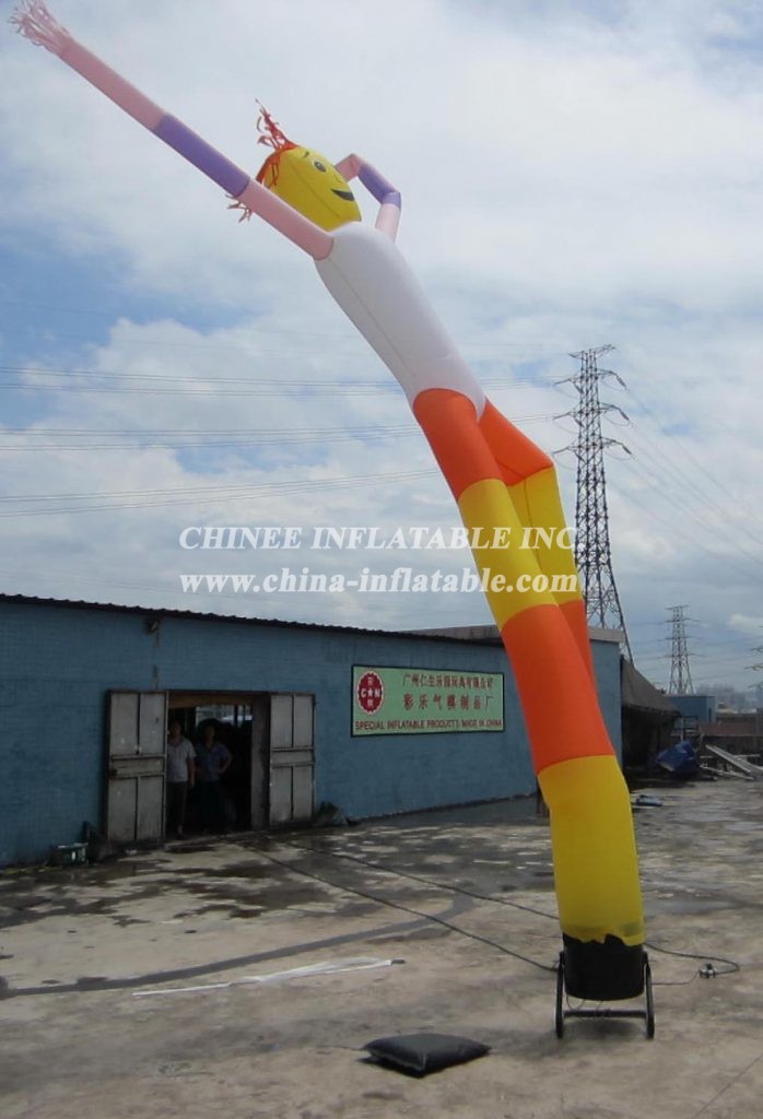 D2-142 Inflatable Air Dancer Tube Man With 2 Legs
