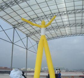 D2-80 double leg inflatable yellow tubeman Air Dancer