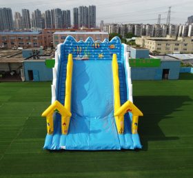 T8-338 Sea World theme outdoor giant inflatable slide bouncy castle for kids