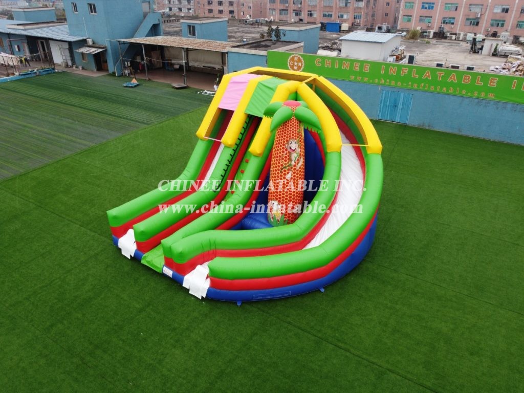 T8-348 Inflatable Dry Slides