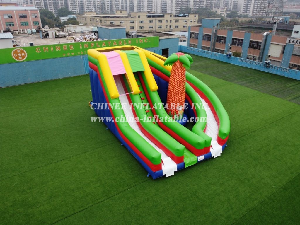 T8-348 Inflatable Dry Slides