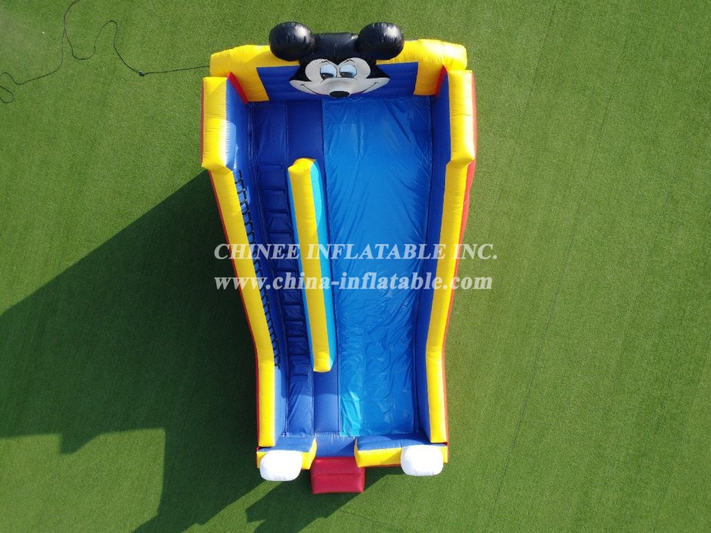 T8-1323 Inflatable Mickey Mouse slide
