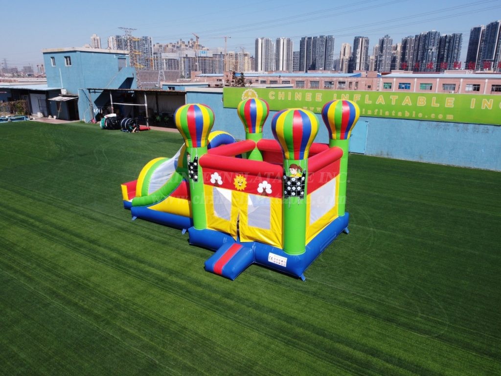 T2-1175 Balloon Bouncy Castle With Slide