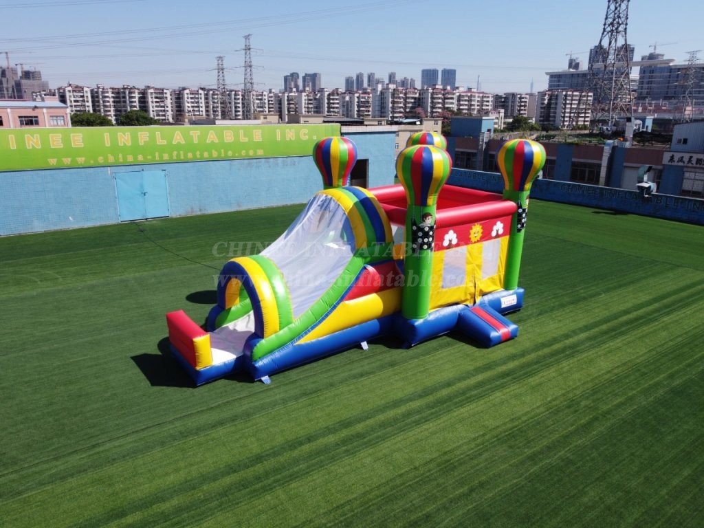 T2-1175 Balloon Bouncy Castle With Slide