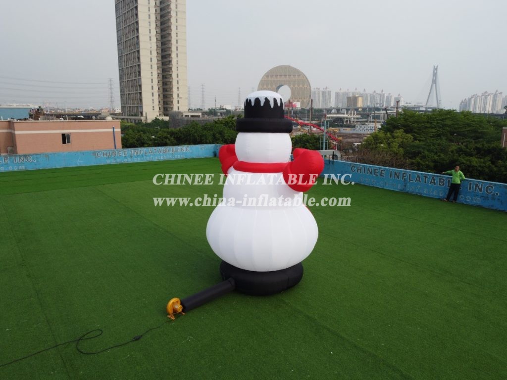 C1-166 Inflatable Christmas snowman decoration