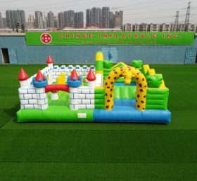 T1-2 Jungle Theme Inflatable Castle Bouncers