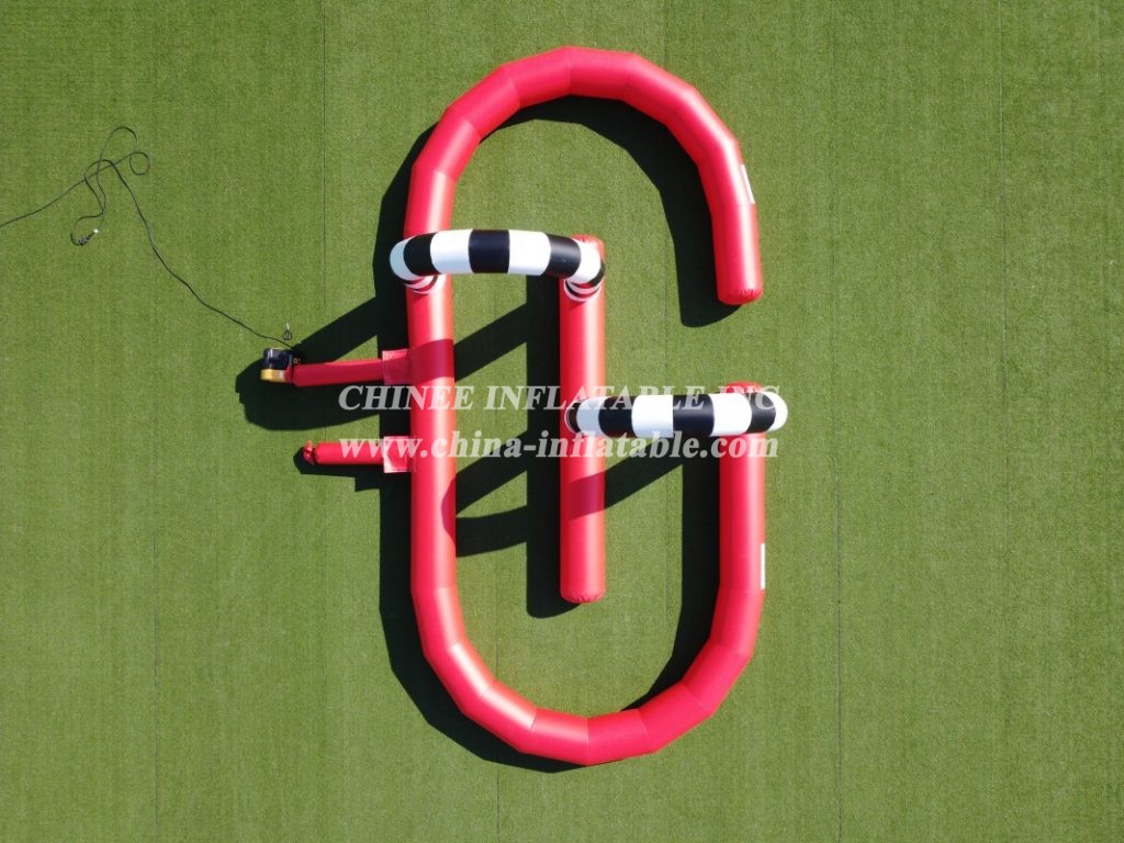 T11-636 Inflatable Racing Track Inflatable Go Kart Race Track from Chinee inflatables