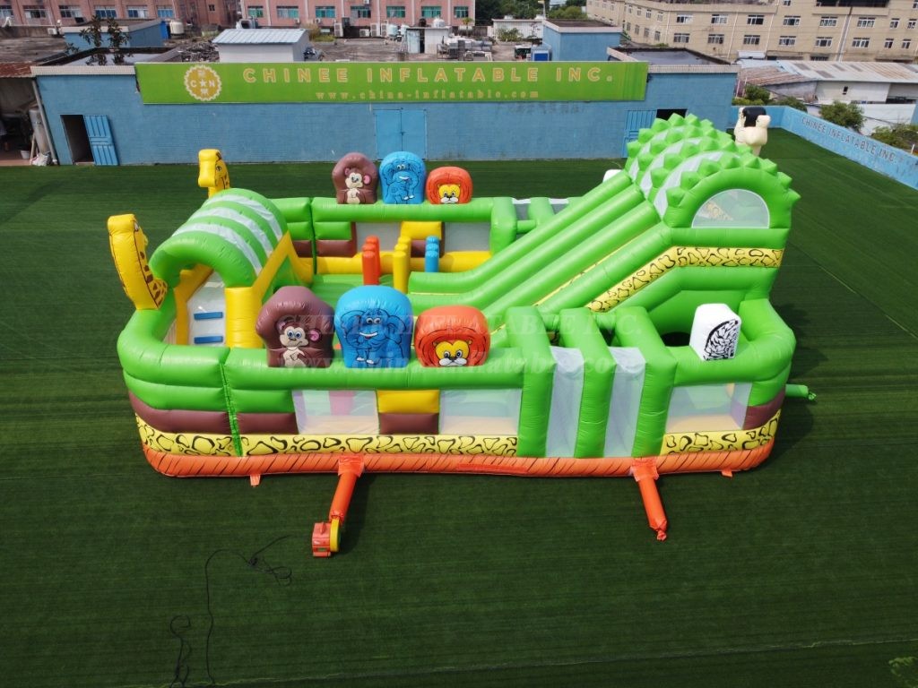 T6-250 Jungle Theme Inflatable Funcity