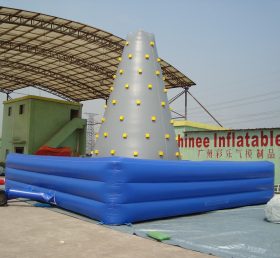 T11-910 Outdoor inflatable sport game inflatable rock climbing wall