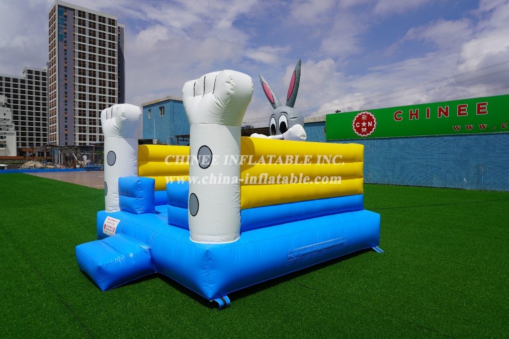 T4-27 Rabbit theme Looney Tunes inflatable bouncer