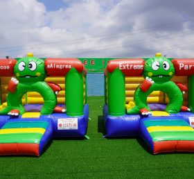 T1-8 Big eye frog theme inflatable bouncer