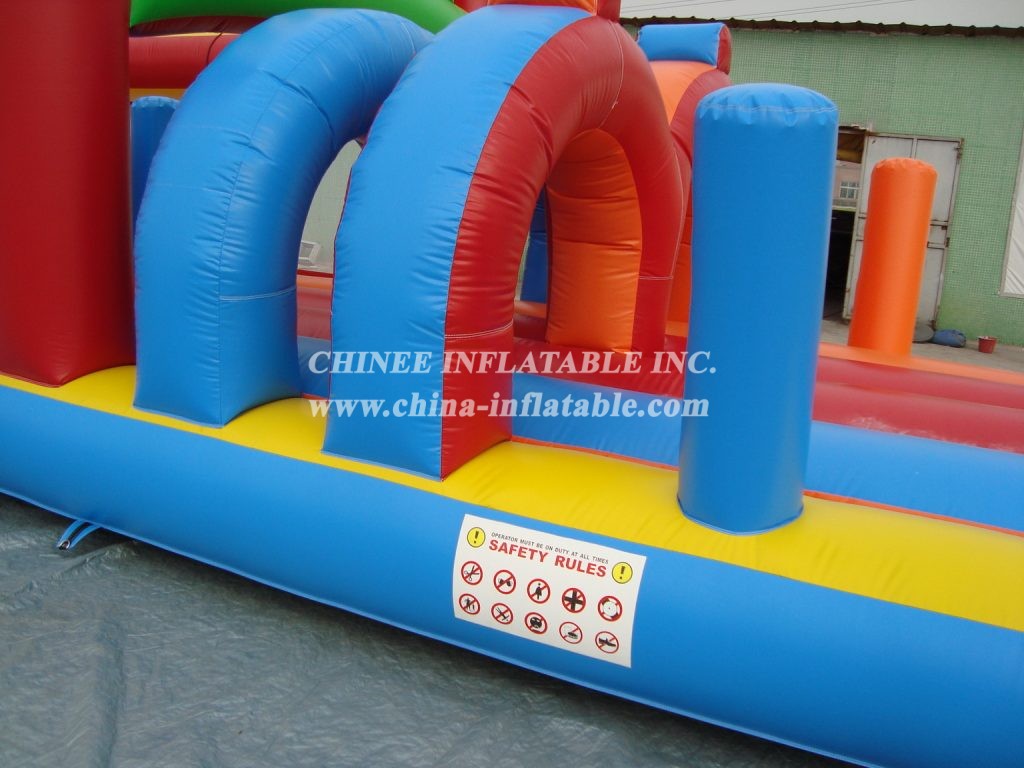 T7-480 Castle Inflatable Obstacles Courses